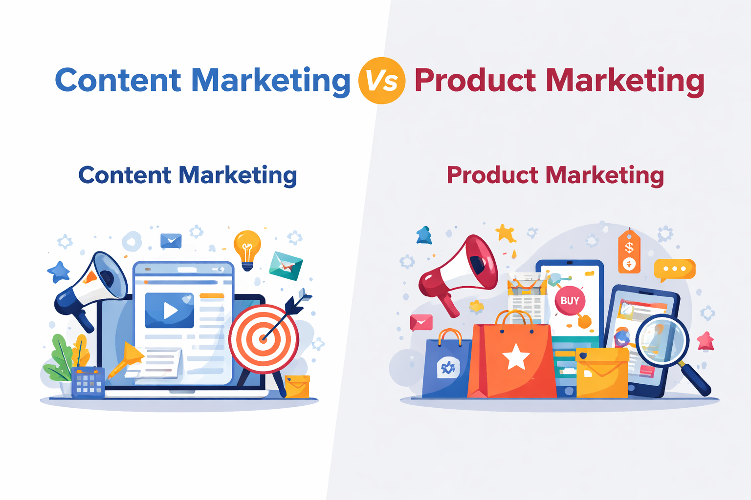 Content Marketing Vs Product Marketing