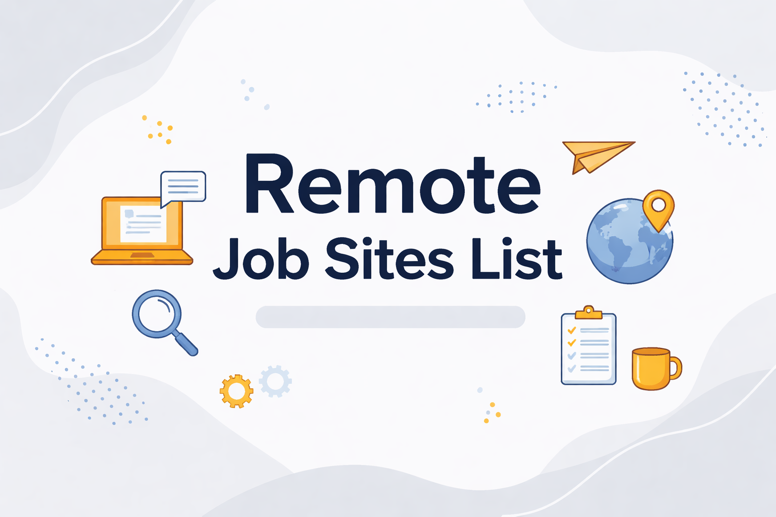 Remote Job Sites List
