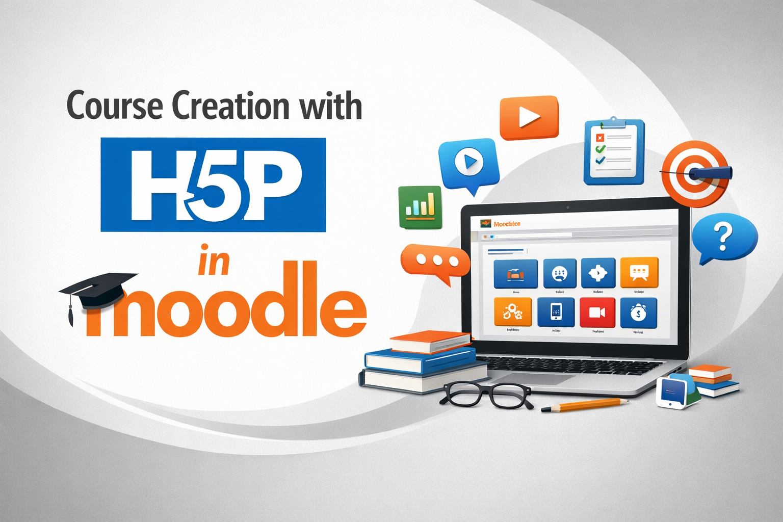 Course Creation with H5P in Moodle