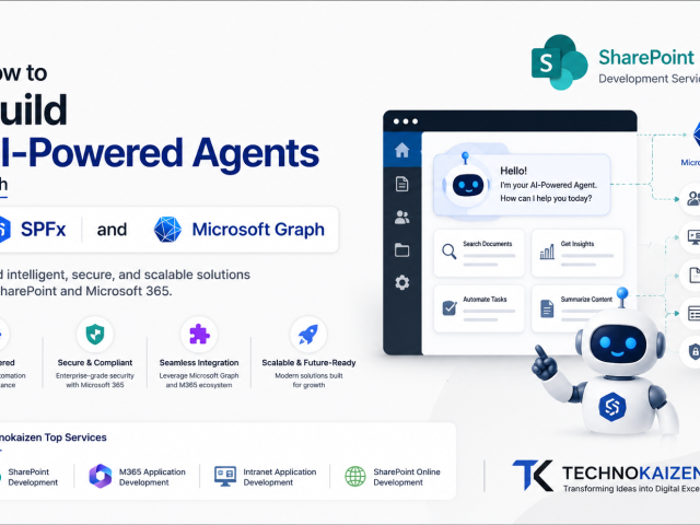 How to Build AI-Powered Agents with SPFx and Microsoft Graph