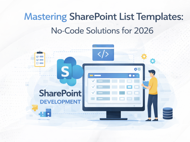 Mastering SharePoint List Templates: No-Code Solutions for 2026