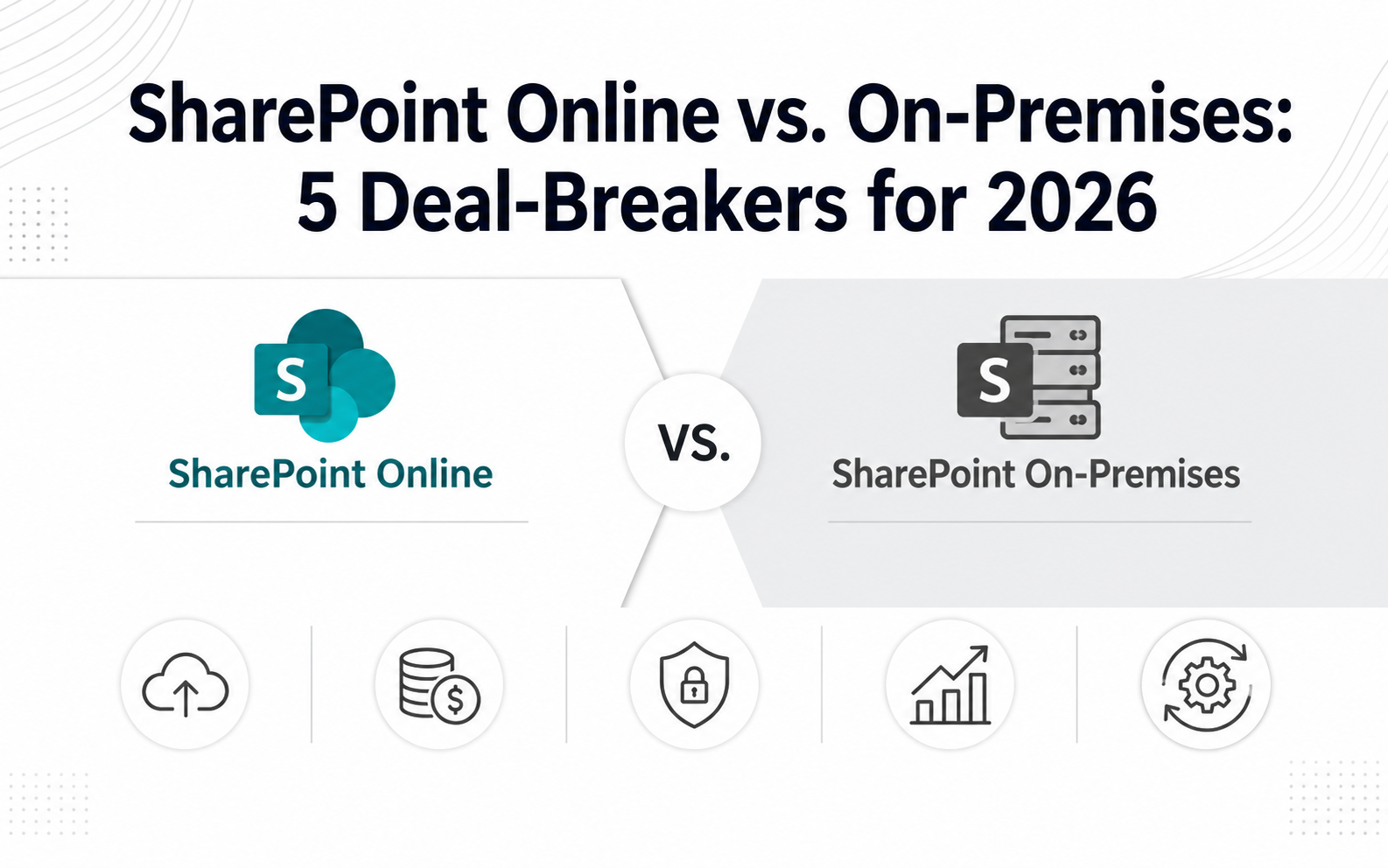 SharePoint Online vs. On-Premises: 5 Deal-Breakers for 2026