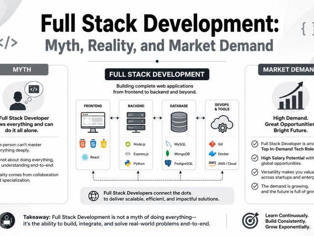Full Stack Development: Myth, Reality, and Market Demand