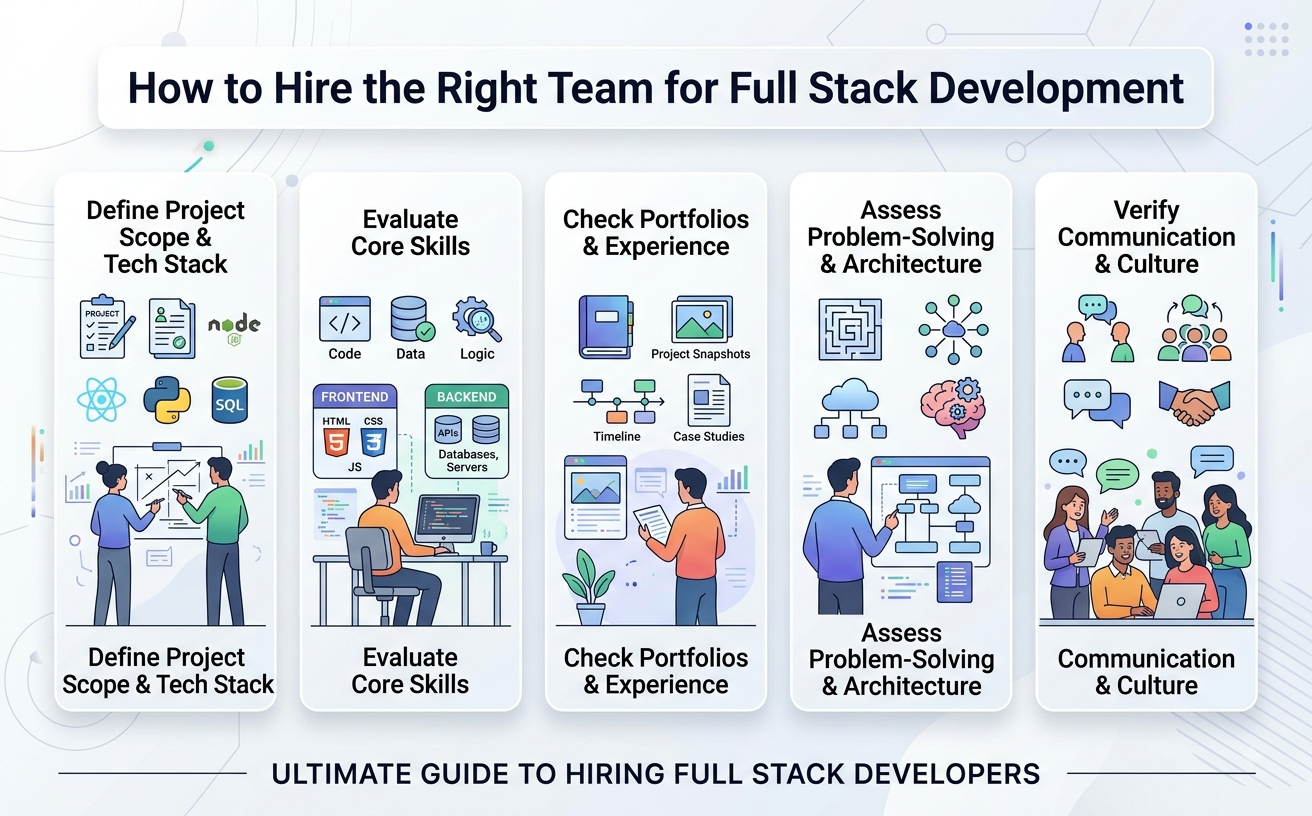 How to Hire the Right Team for Full Stack Development